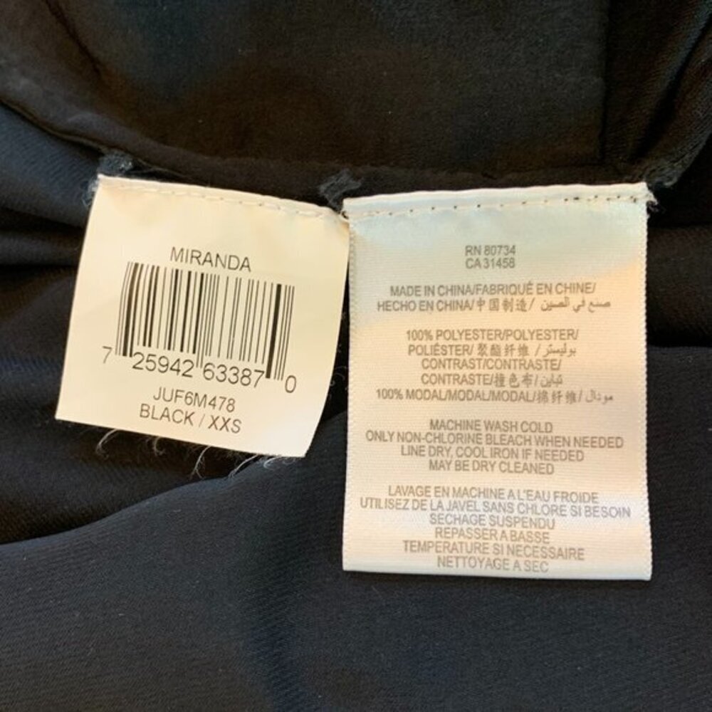 BCBGMaxAzria Miranda Tunic Dress Ruffle Bottom - Picture 8 of 9